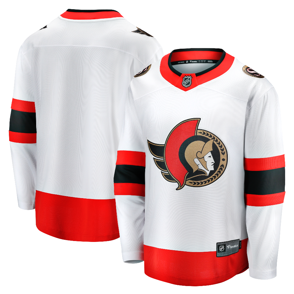 FANATICS - 2021 Reverse Retro Ottawa Senators NHL Jersey (Large) Tkachuk #7