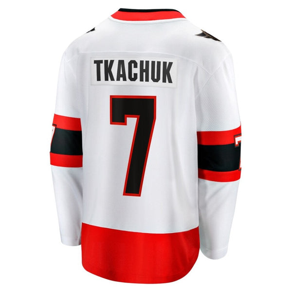 Brady Tkachuk Black Ottawa Senators Autographed Fanatics Breakaway