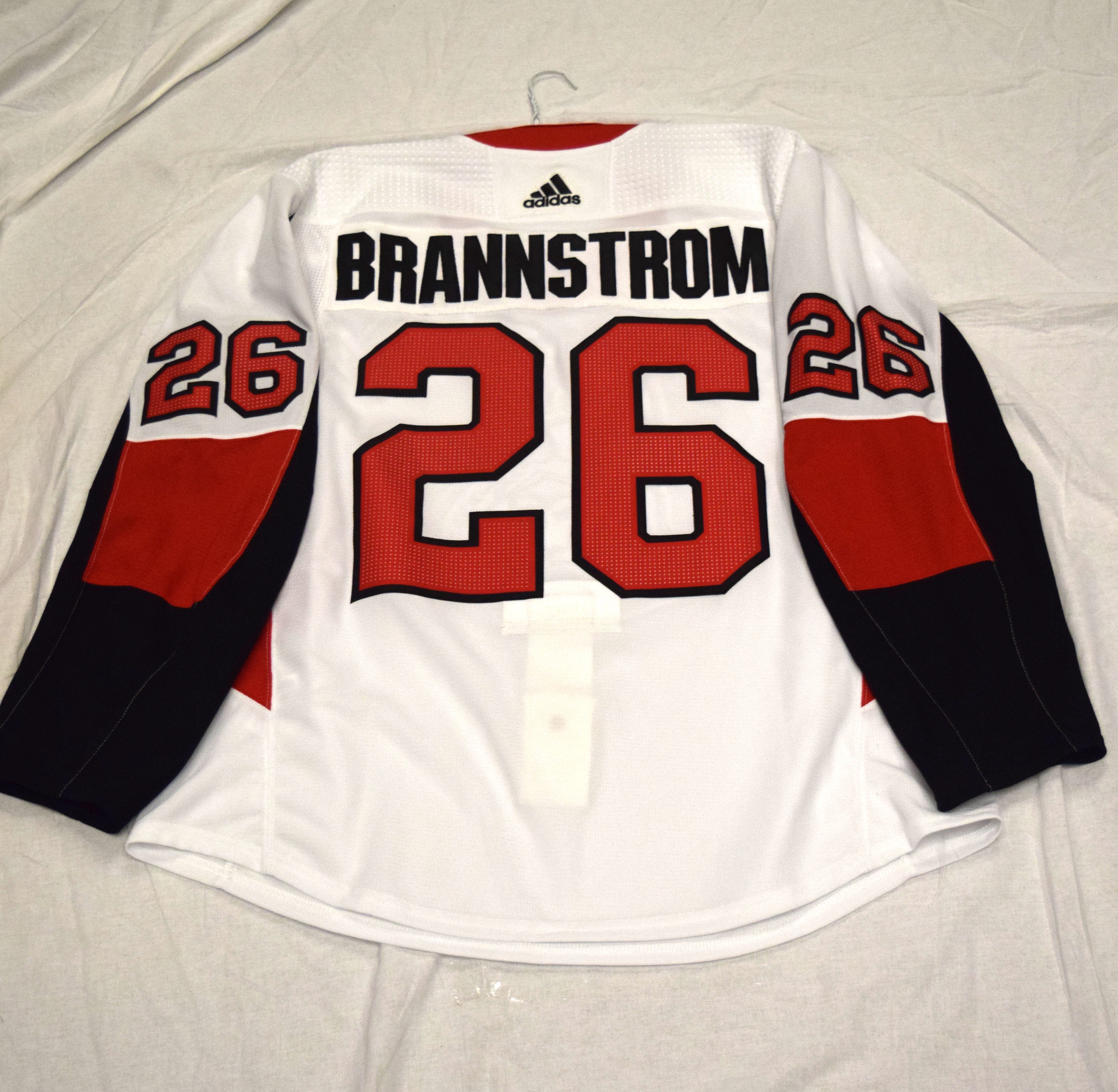 Erik Brannstrom 26 Ottawa Senators 2022 Special Edition 2.0 Retro Youth  Jersey Black - Bluefink
