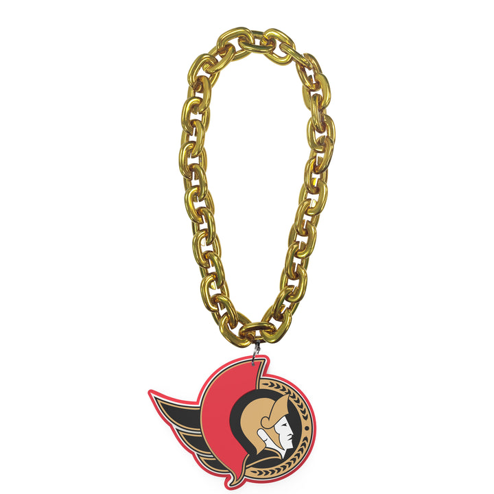 "Gold" Fan Chain 10" 3D Foam Necklace