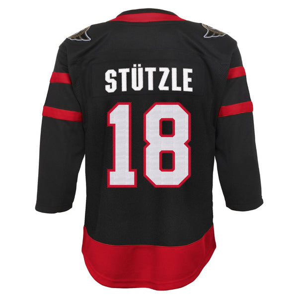 Ottawa Senators Tim Stutzle Home Black Adidas Authentic Jersey