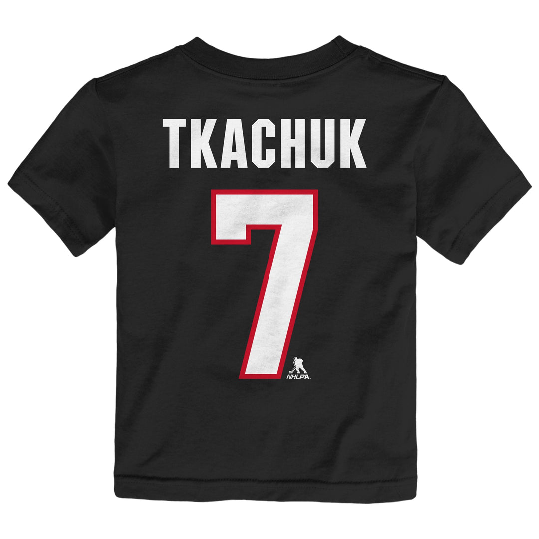 Toddler Tkachuk 'C' Name and Number Tee