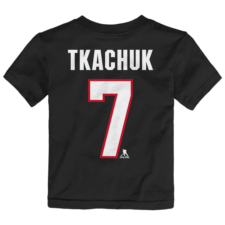 Toddler Tkachuk 'C' Name and Number Tee