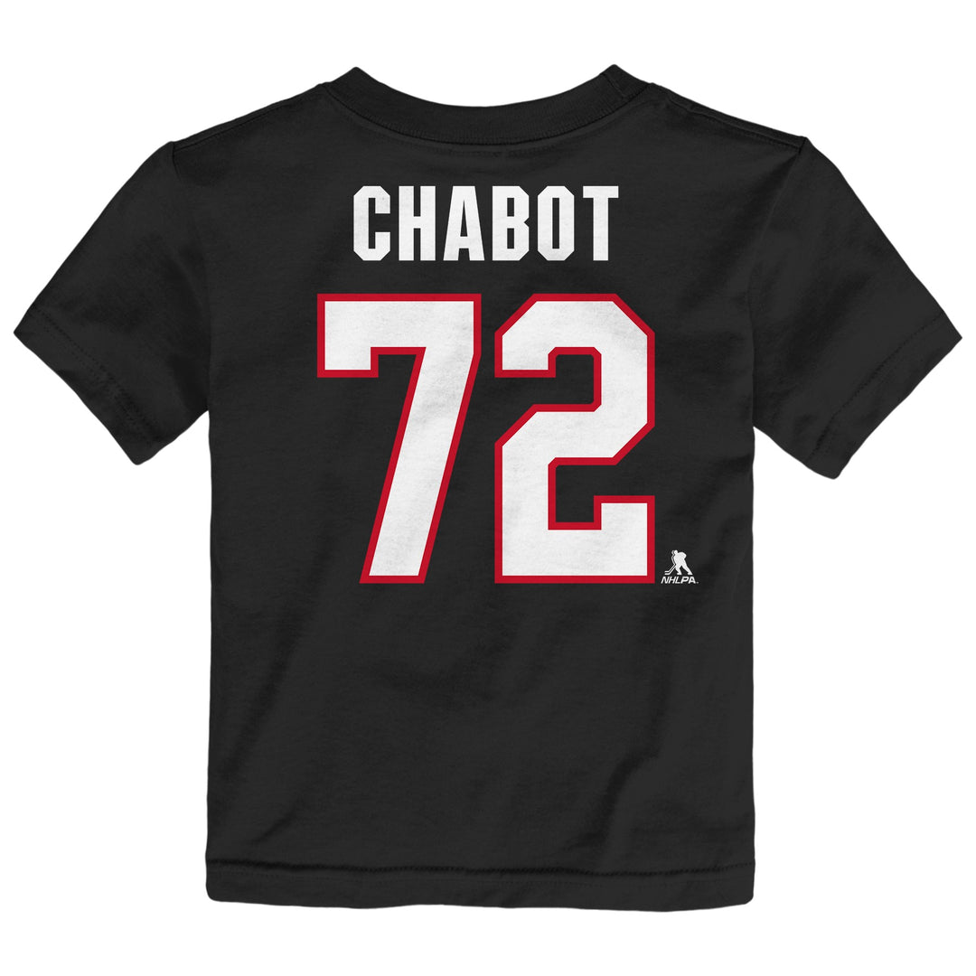 Child Chabot Name and Number Tee 4-7